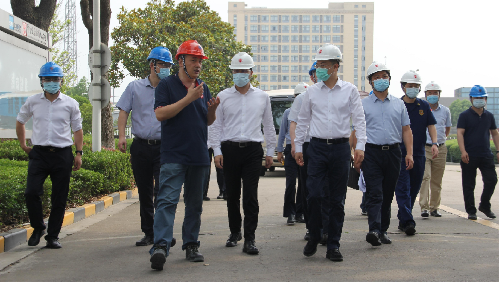 678体育市副市长李林一行来我司督查安全生产工作